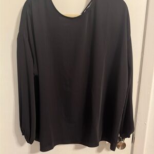 Martha Stewart
Woven Blouse with Blouson Sleeves